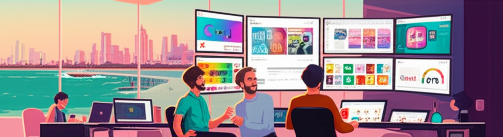 צוות שיווק ישראלי עובד עם Nano Banana 2 של גוגל ליצירת תמונות AI