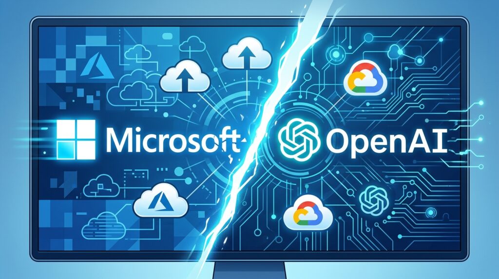 ביטול בלעדיות OpenAI מיקרוסופט - שינוי בשוק הענן הגלובלי