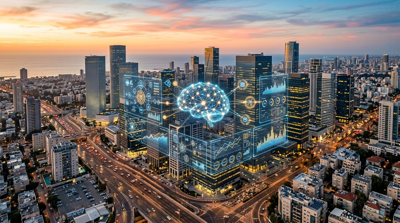 ישראל מובילה עולמית באימוץ בינה מלאכותית בהייטק - תל אביב