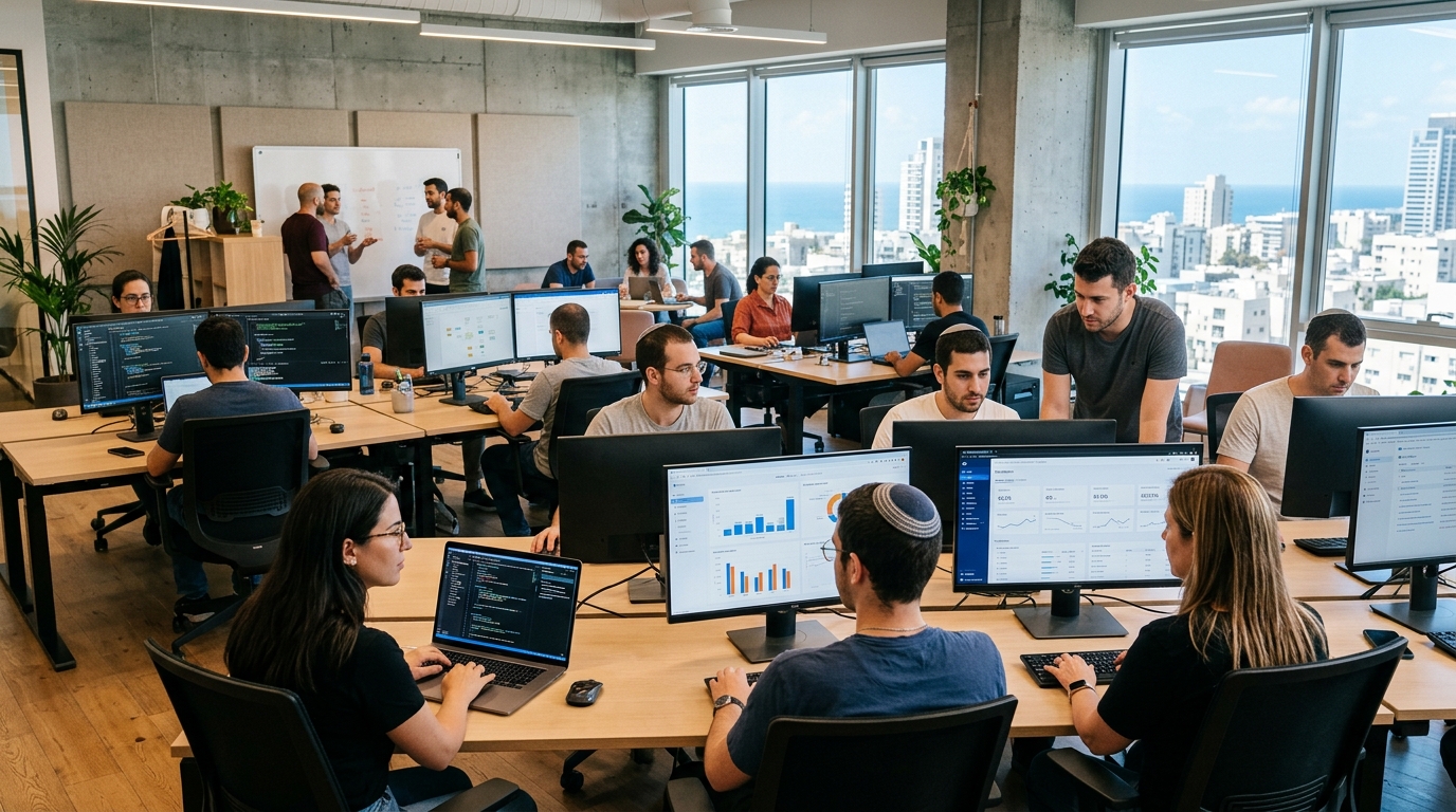 עובדי הייטק ישראלים משתמשים בכלי בינה מלאכותית בעבודה היומיומית