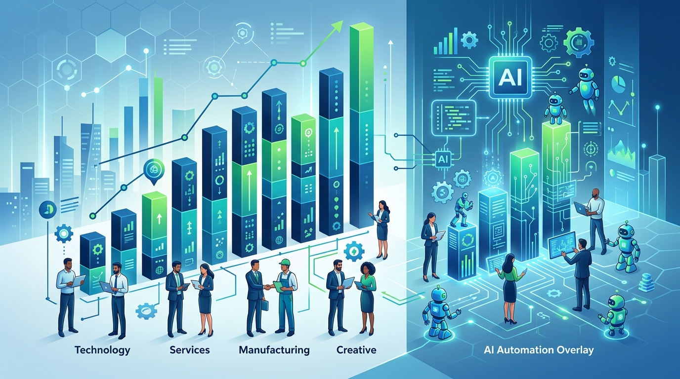 מגמות AI 2026 ושוק העבודה הישראלי - נתונים וסטטיסטיקות