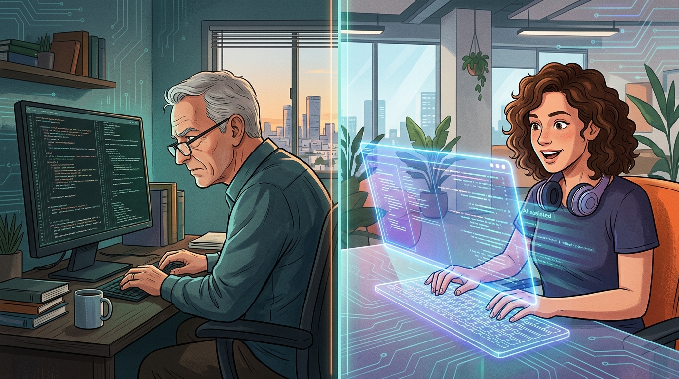 פער דורי בהייטק הישראלי סביב אימוץ בינה מלאכותית בין עובדים