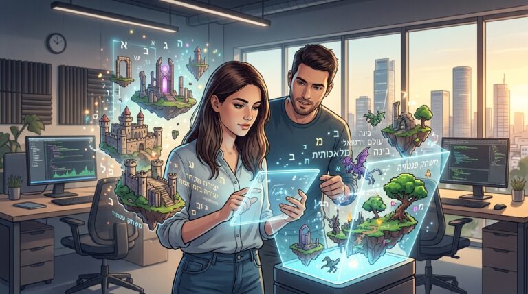 Claude Fable 5 בונה עולם משחק וידאו שלם בעזרת AI